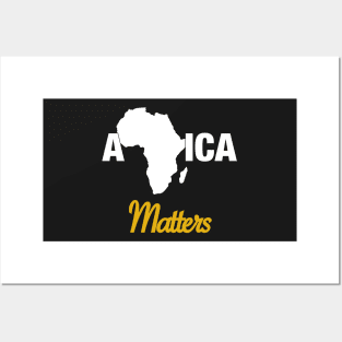 black Africa Matters Posters and Art